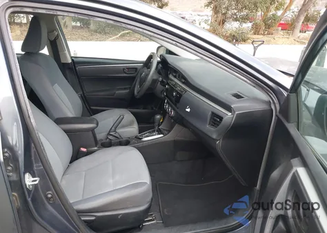 2015 Toyota Corolla L из США, поврежденный, VIN 5YFBURHE3FP243897